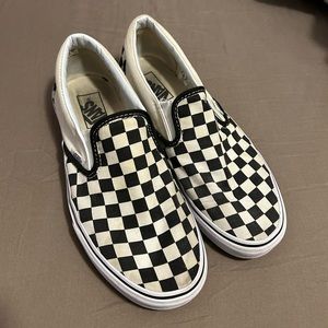 Checkerboard Vans | Women’s 9.5, Men’s 8